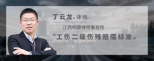 工伤二级伤残赔偿标准