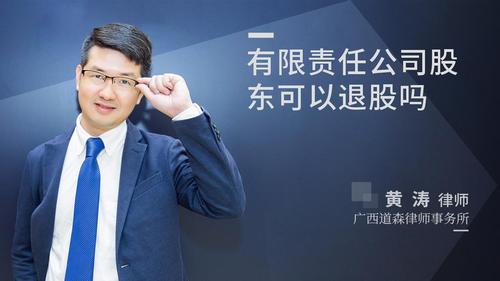 有限责任公司股东可以退股吗