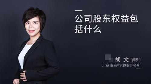 公司股东权益包括什么?