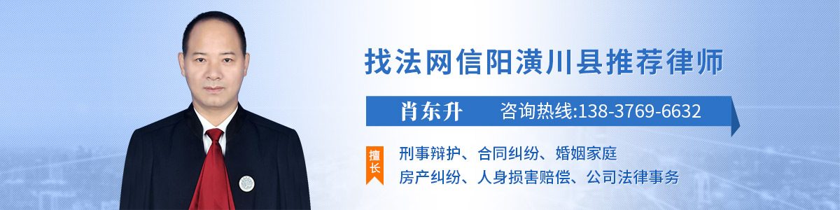 潢川县律师-肖东升律师