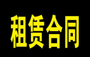 租赁合同怎么写