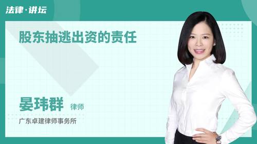 股东抽逃出资的责任