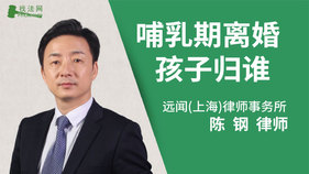 哺乳期離婚孩子歸誰(shuí)-陳鋼律師