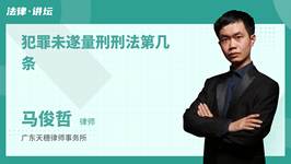 犯罪未遂量刑刑法第几条