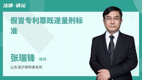 假冒专利罪既遂量刑标准